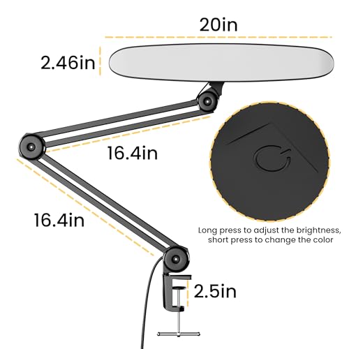 3000 Lumens Adjustable LED Desk Lamp & Task Lamp