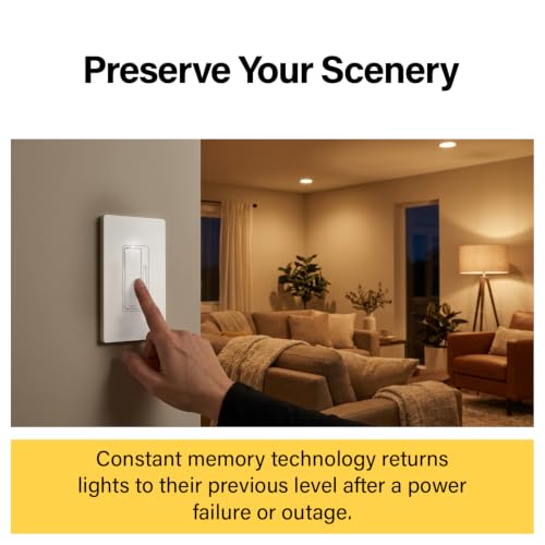 Radiant 450W LED Dimmer Light Switch 3