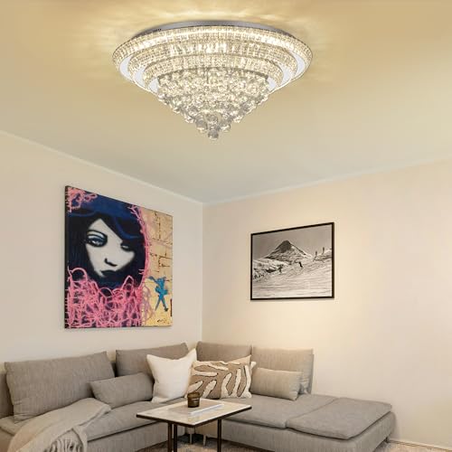30" Crystal Chandeliers