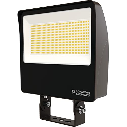 All-in-One LED Flood Light, Waterproof LED Outdoor Light Fixture with Adjustable Brightness and Color Temperature, Yoke or Slipfitter Mount Dusk to Dawn Outdoor Lighting, MVOLT