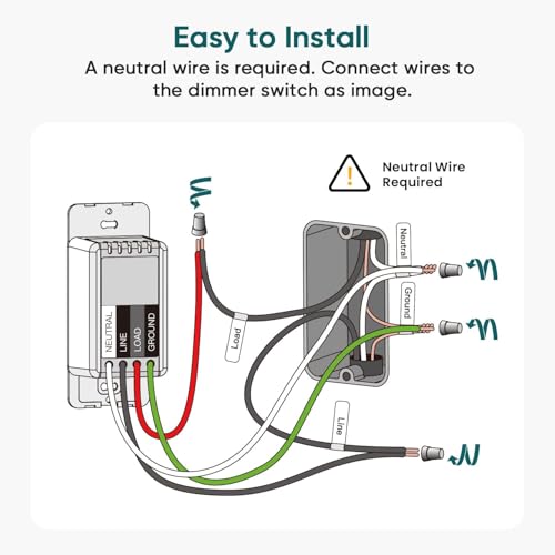 Smart Dimmer Switch 4 Pack (4 Count)