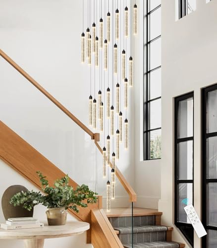 197" Long High Ceiling Chandelier 30