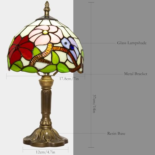 Tiffany Rose Style Lamp