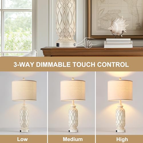 28" Table Lamps for Living Room Set of 2 (2 Count)
