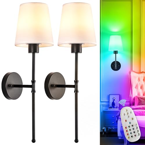 Battery Operated Wall Sconce (2 Count)