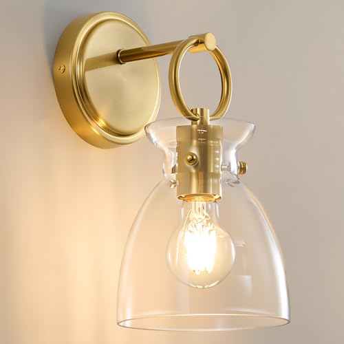 Gold Wall Sconce 1