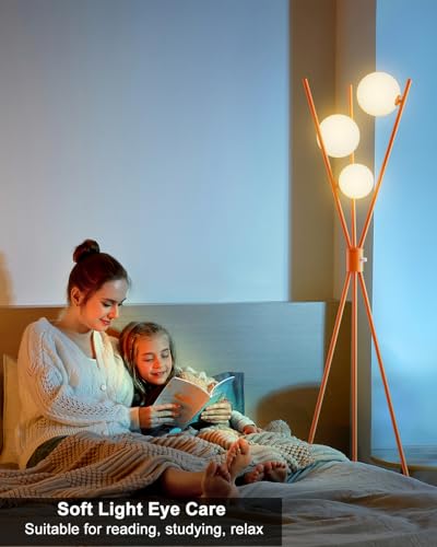 3 Globe Dimmable Tripod Floor Lamp (3 Count)