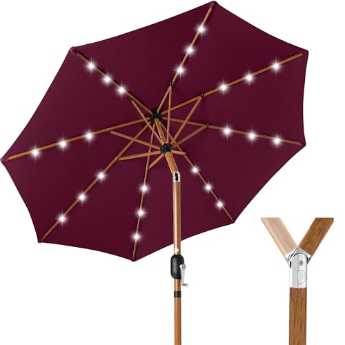 10ft Solar Market Patio Umbrella w