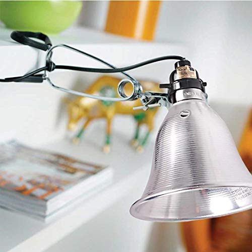 Clamp Lamp Light 60 Watt with 5.5 Inch Aluminum Reflector