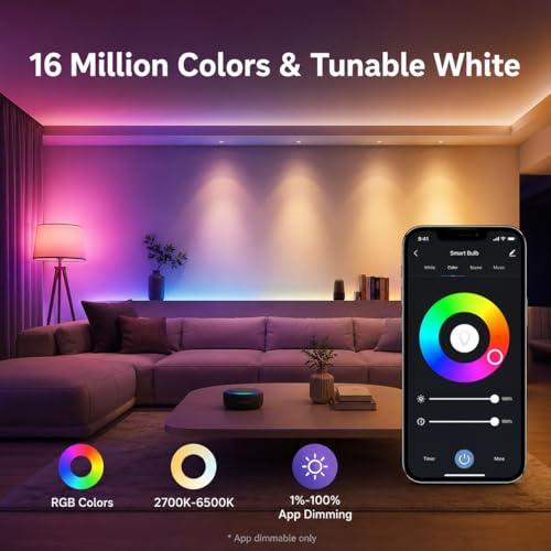 GU10 Smart Spot Light Bulb Compatible with Alexa