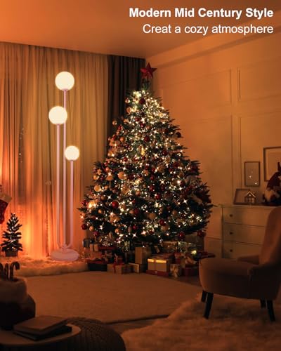 63IN 3 Light Dimmable Floor Lamp (3 Count)
