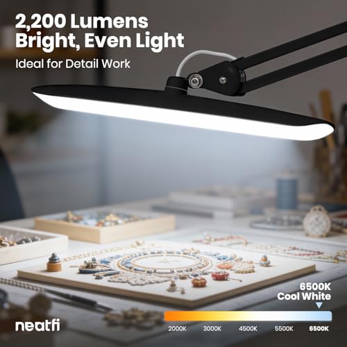 XL 2200 Lumens 24W LED Desk Lamp