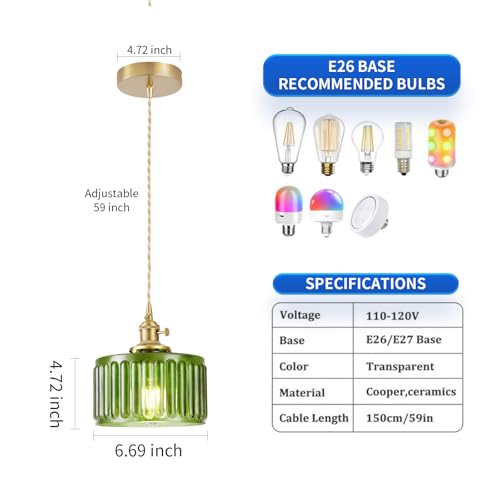 2 Pack Industrial Pendant Lighting (2 Count)