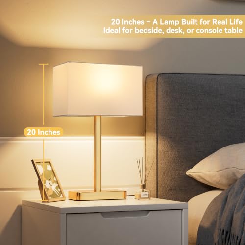 Touch Lamps for Bedroom (2 Count)