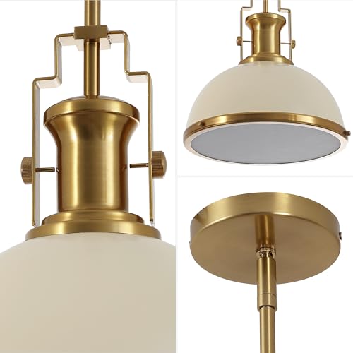 Homer Industrial Dome Pendant 13"