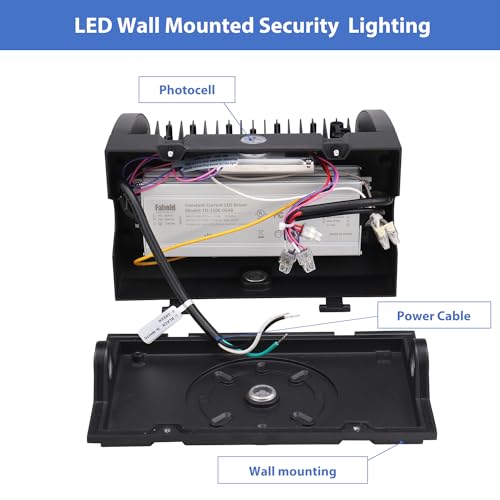 120W LED Wall Pack with Photocell