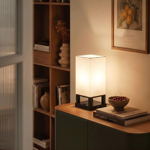 Maxwell Bedside Lamp with USB Port