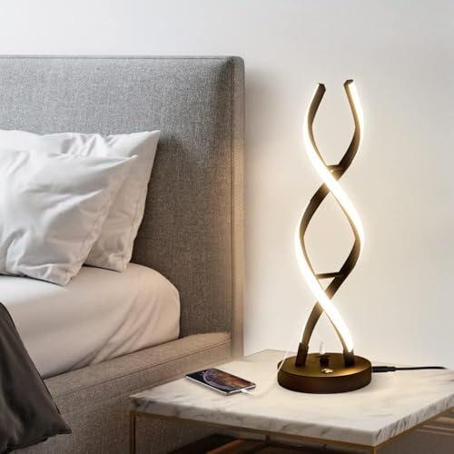 LED Modern Table Lamp (2 Count)