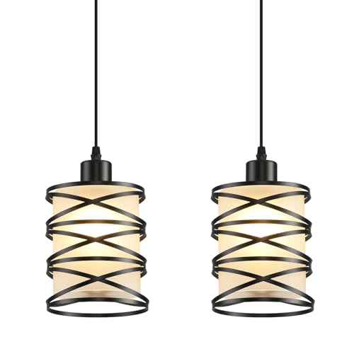 2 Pack Pendant Light Kitchen Island Pendant Lighting (2 Count)