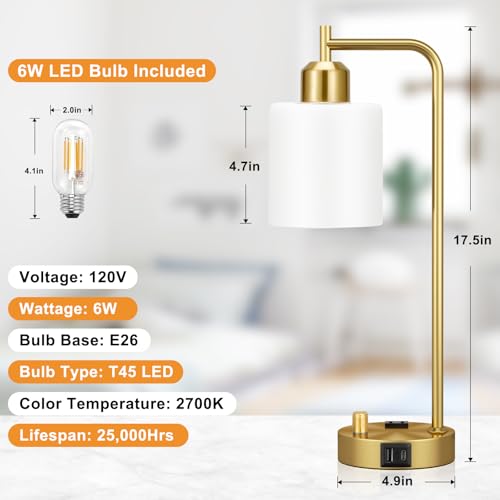 Gold Lamp for Bedroom