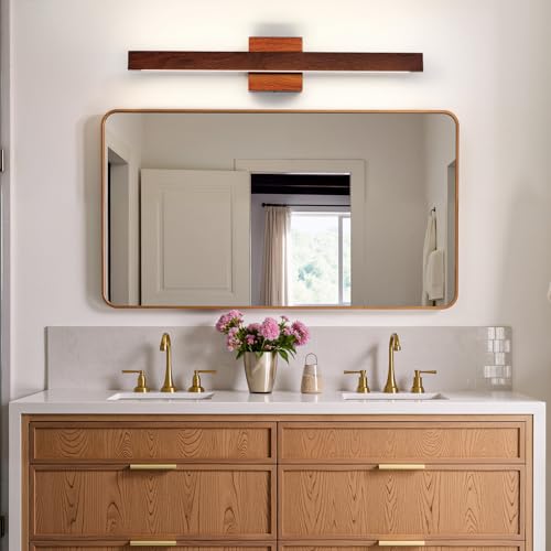 Modern Bathroom Light Fixtures Over Mirror