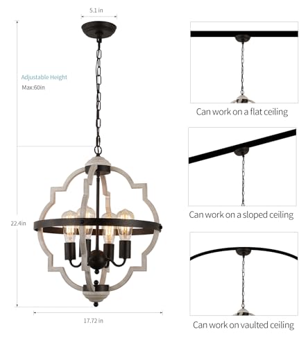 Rustic Farmhouse Chandelier