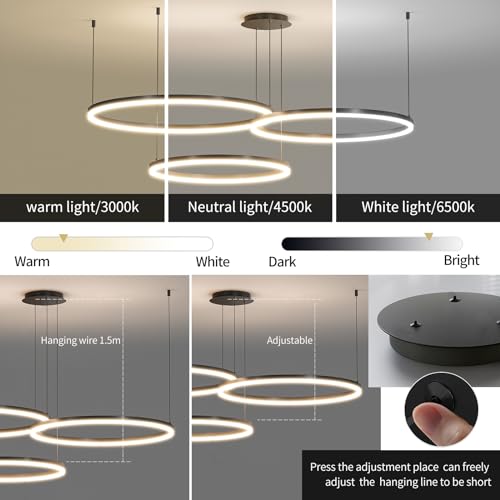 Modern Design Dimmable Chandelier Light