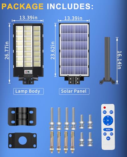 Y 9600W Solar Street Lights Outdoor