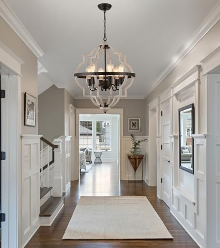 Farmhouse Rustic Chandelier