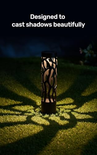 Secure Solar Bollard Pathway Lights (4 Count)