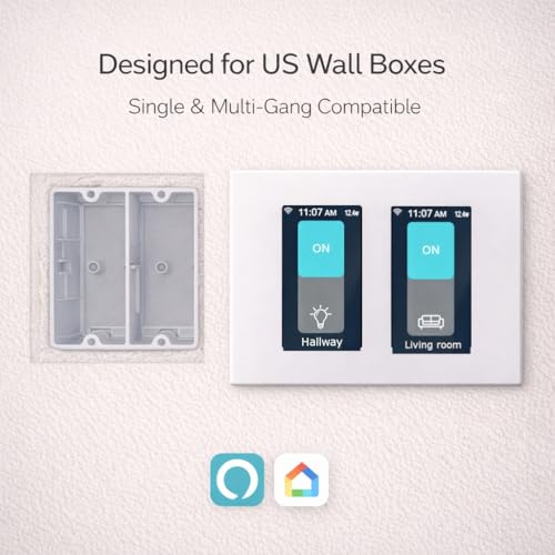 L9 2in1 LCD Smart Light Switch