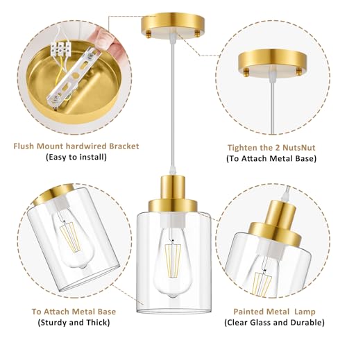 Industrial Pendant Lighting (3 Count)