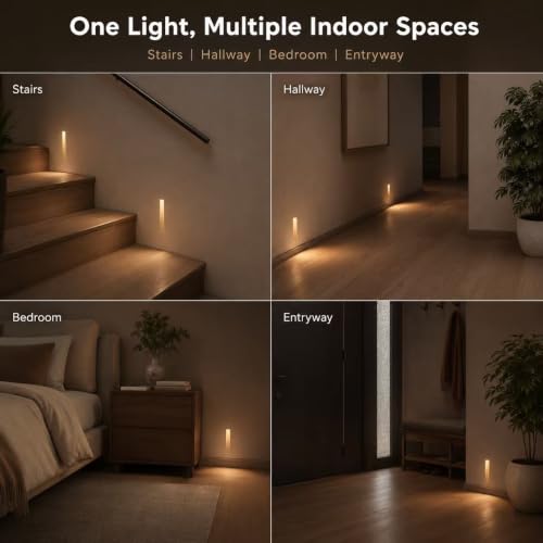 Trimless Recessed LED Step Lights Hardwired Indoor