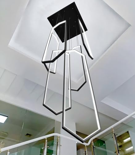 6 Rings Chandelier Modern