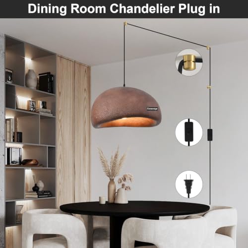 20in Plug in Chandelier