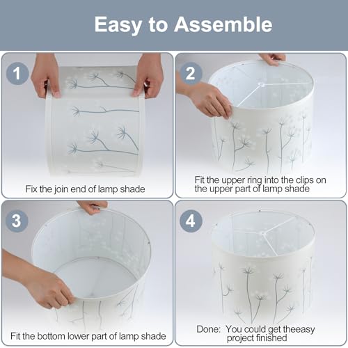 White Lamp Shades Set of 2 (2 Count)