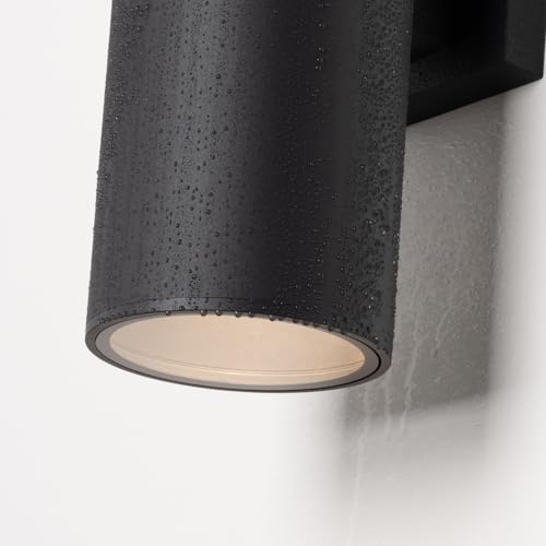 18" Modern Outdoor Porch Light in 2 Lights (2 Count)