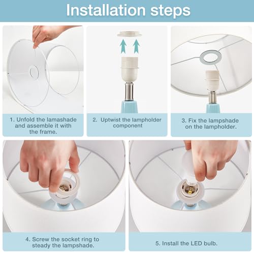 18" Table Lamp Set of 2 (2 Count)