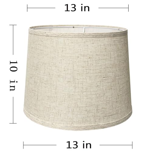 Lamp Shade Beige Drum Lampshades for Table & Floor Lamps