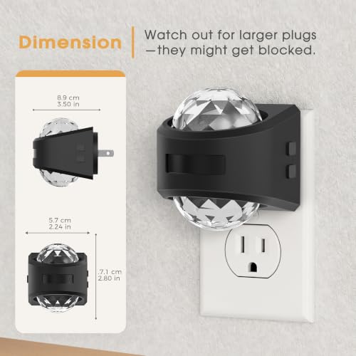 Motion Sensor Night Light Projector