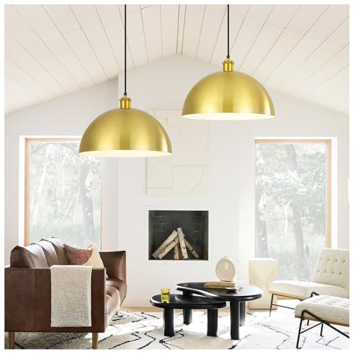 Gold Pendant Light