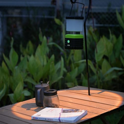 3PCS Warm LED Camping Lantern Rechargeable for Power Outages (16.8 Ounce)