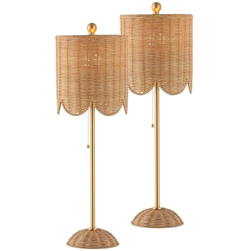 Celerie 27.5" Rattan Buffet Lamp