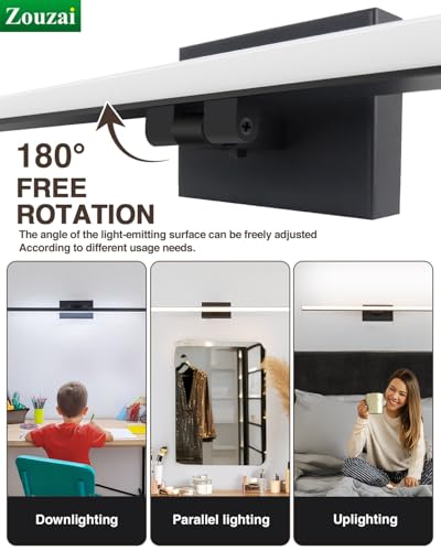32 inch Bathroom Lighting Fixtures Over Mirror