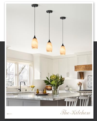 Vintage Art Brown Stripe Pendant Lighting
