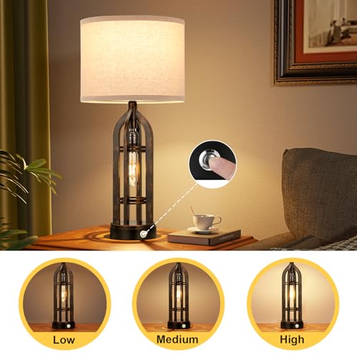 Table Lamps for Living Room (2 Count)
