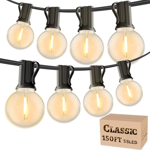150 FT Outdoor String Lights (150 Foot)