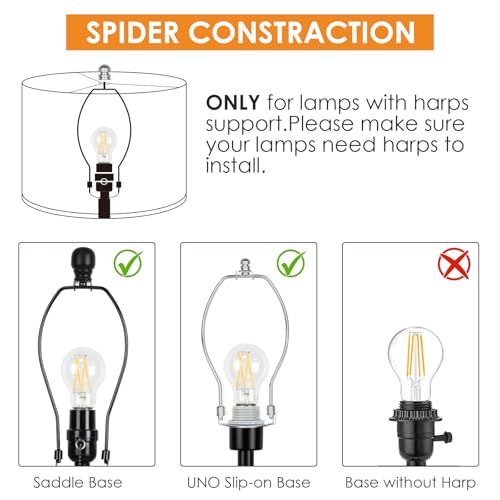Drum Lamp Shades Set of 2 (2 Count)