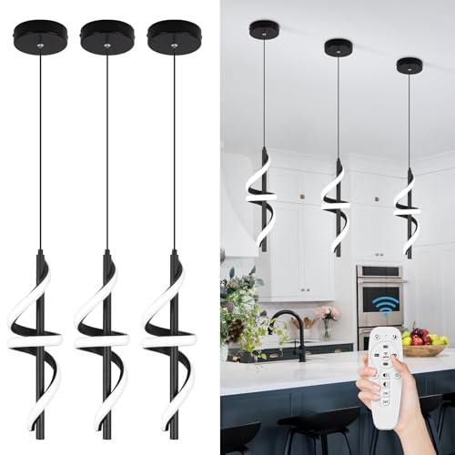 3 Packs Black Pendant Light Fixtures