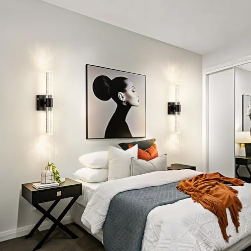 Battery Operated Wireless Wall Sconces Set of Two (2 Count)